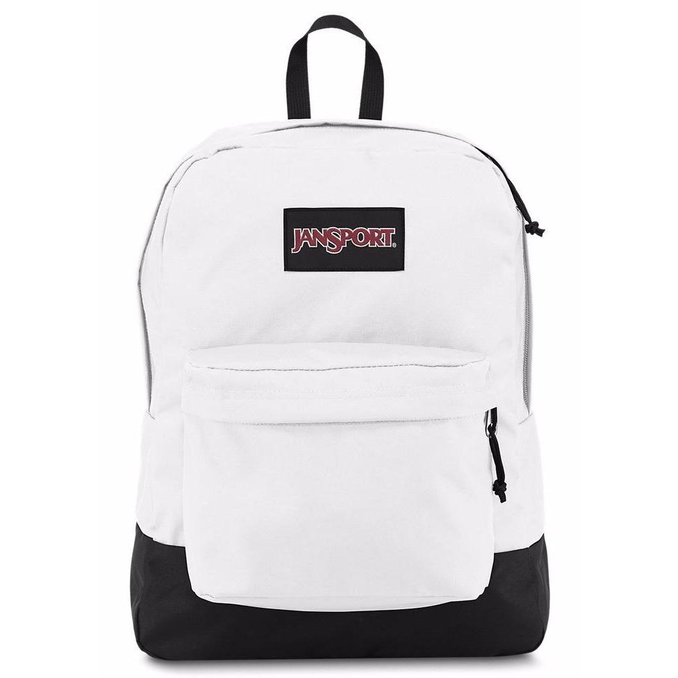 Jansport Black Label Superbreak Backpack | White - iBags.co.za