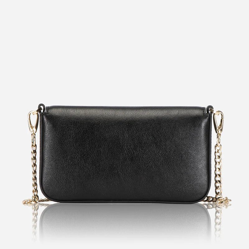 Jekyll and Hide Paris Clutch Bag | Black - iBags - Luggage & Leather Bags