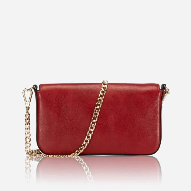 Jekyll and Hide Paris Clutch Bag | Red - iBags - Luggage & Leather Bags