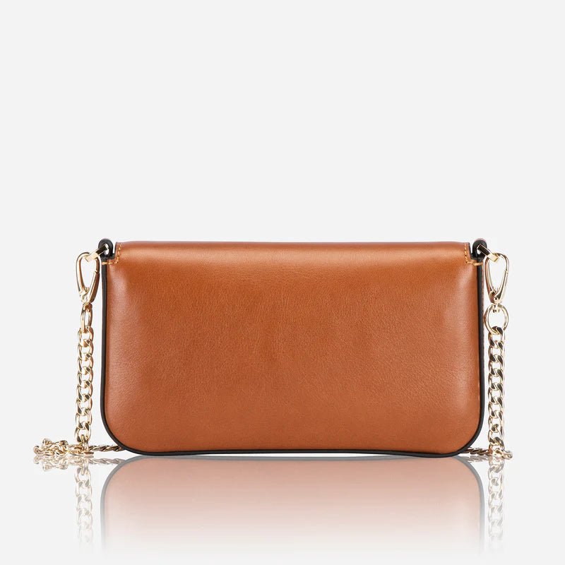 Jekyll and Hide Paris Clutch Bag | Tan - iBags - Luggage & Leather Bags