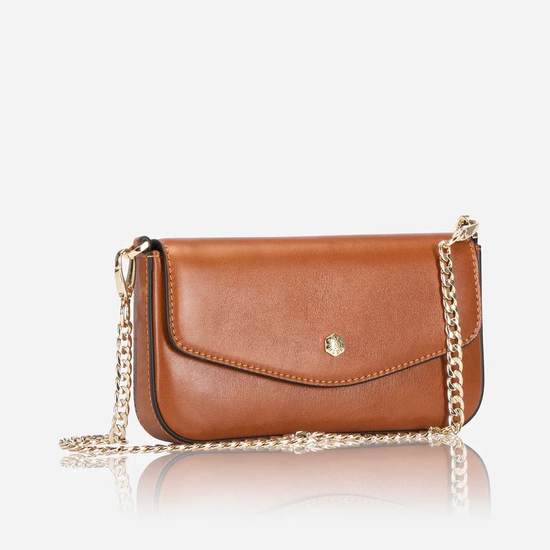 Jekyll and Hide Paris Clutch Bag | Tan - iBags - Luggage & Leather Bags