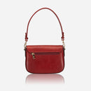 Jekyll and Hide Paris Saddle Bag | Red - iBags - Luggage & Leather Bags