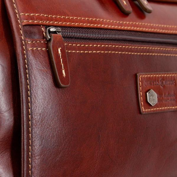 Jekyll & Hide Oxford 4 Wheeler Trolley | Tobacco - iBags.co.za