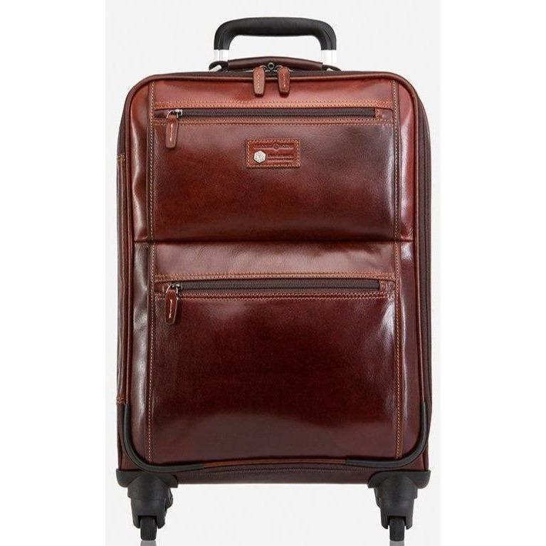 Jekyll & Hide Oxford 4 Wheeler Trolley | Tobacco - iBags.co.za