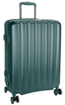 Jo Borkett Gatsby Medium 4 Wheel Trolley Case | Green - iBags - Luggage & Leather Bags