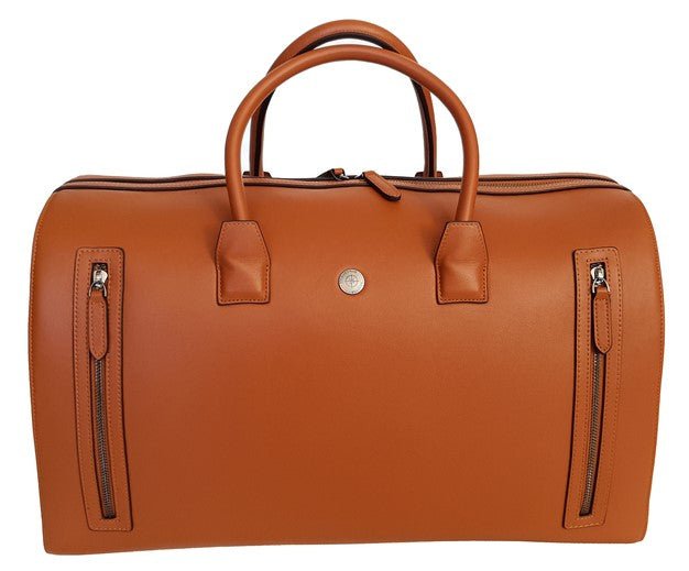 Journeyman Leather Duffle Bag | Tan - iBags - Luggage & Leather Bags
