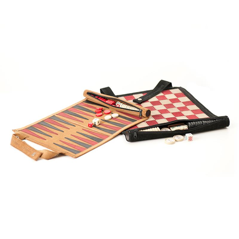 Melvill & Moon Backgammon Set (Roll-Up) - iBags.co.za