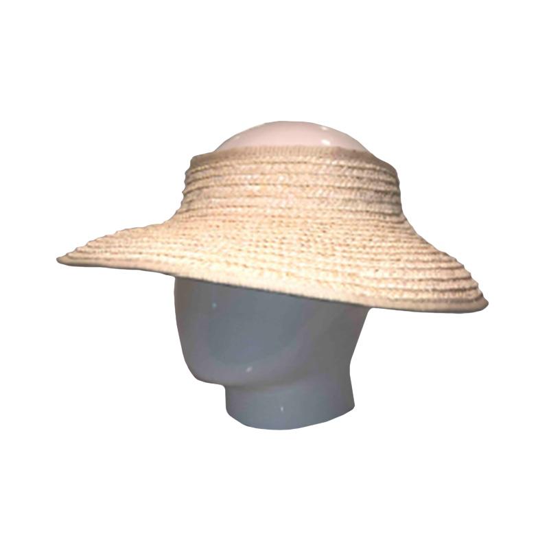 Melvill & Moon Straw Visor Plain - Khaki - iBags.co.za