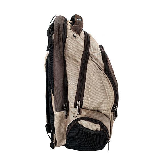 Meridian 50cm Point Nylon Backpack | Brown/Biscuit - iBags.co.za