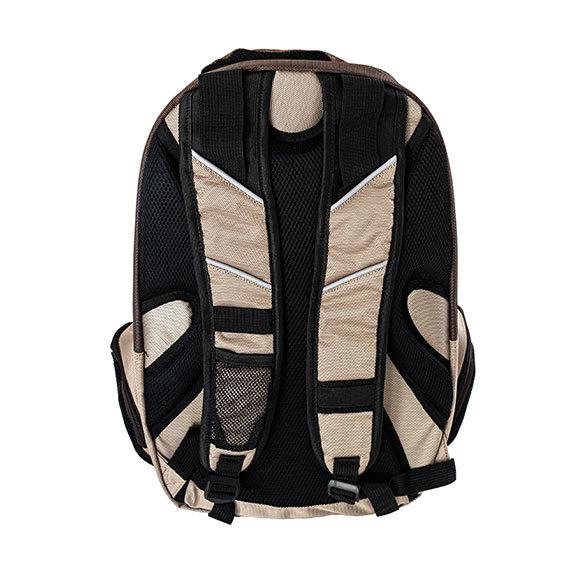 Meridian 50cm Point Nylon Backpack | Brown/Biscuit - iBags.co.za