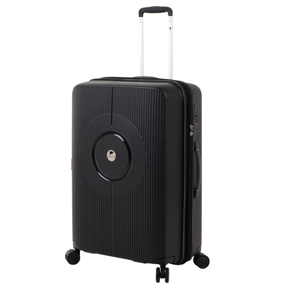 Paklite Carbonite 69cm Medium Spinner in Black - iBags - Luggage