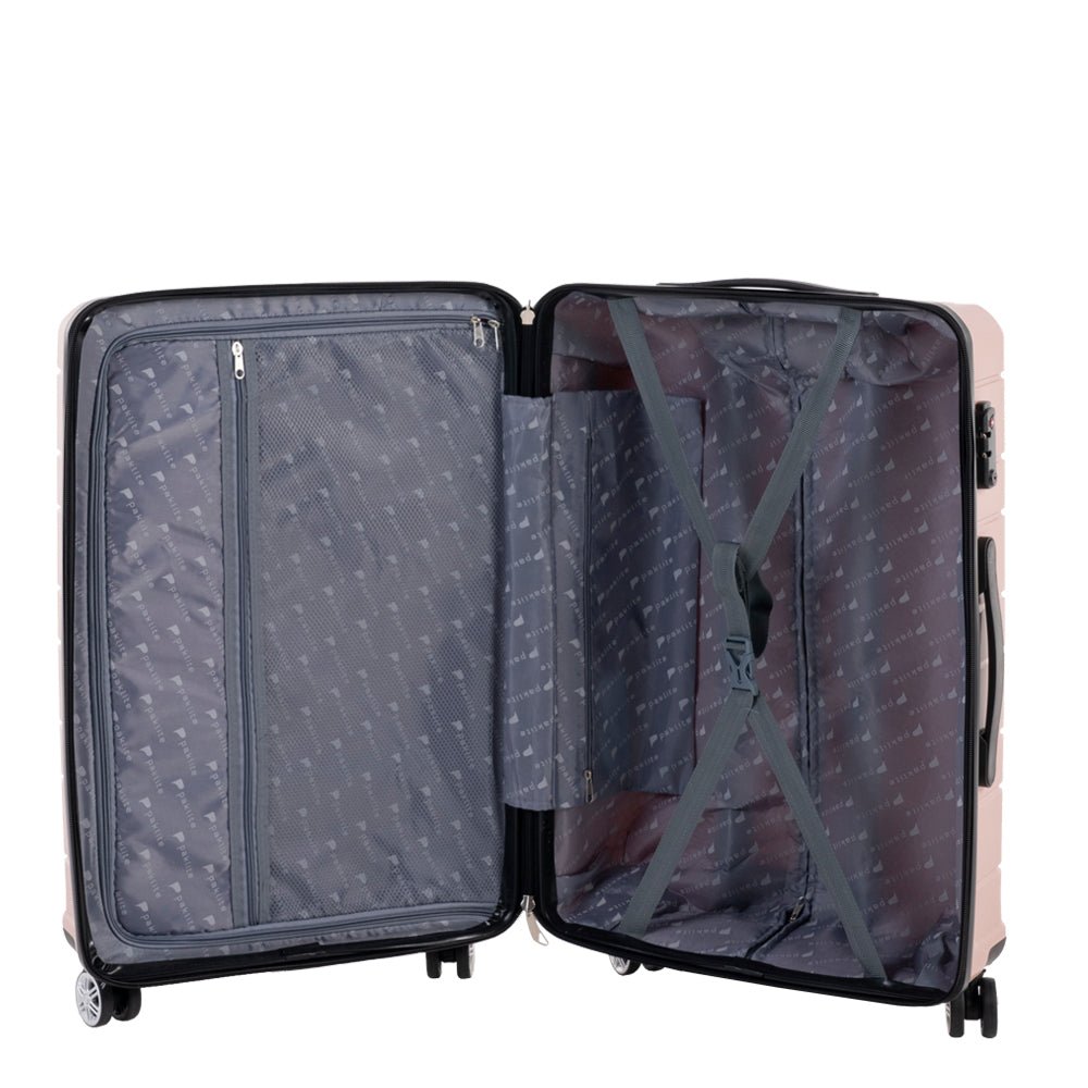 Paklite Evolution Carry On Luggage | Dusty Pink - iBags - Luggage & Leather Bags