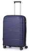 Pierre Cardin Montpellier 55cm Cabin Spinner | Navy - iBags - Luggage & Leather Bags
