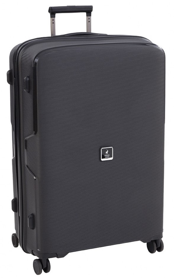 Polo Horizon 750Mm 4 Wheel Trolley Case Case | Black - iBags - Luggage & Leather Bags