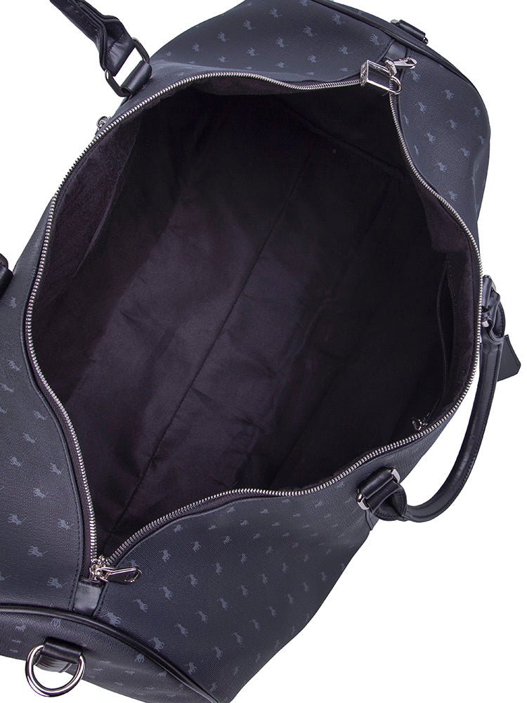 Polo Signature Travel Large 60cm Duffel | Black - iBags - Luggage & Leather Bags