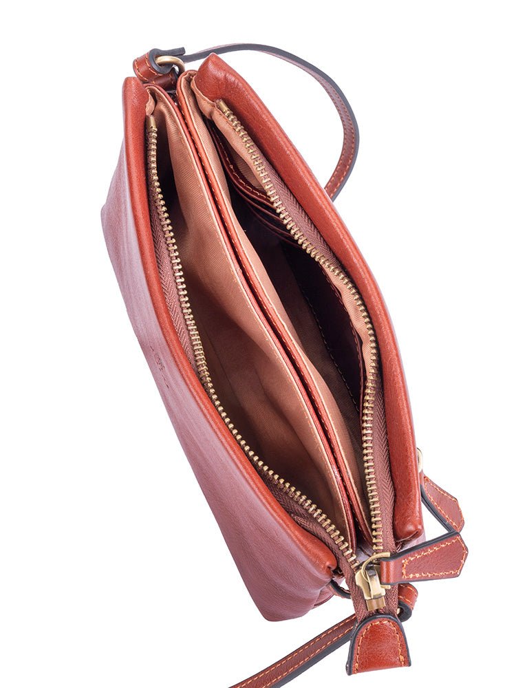 Polo Vega Small Sling | Brown - iBags - Luggage & Leather Bags
