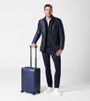 PORSCHE DESIGN Roadster Hardcase 55cm 4W Cabin Trolley | Dark Blue - iBags - Luggage & Leather Bags