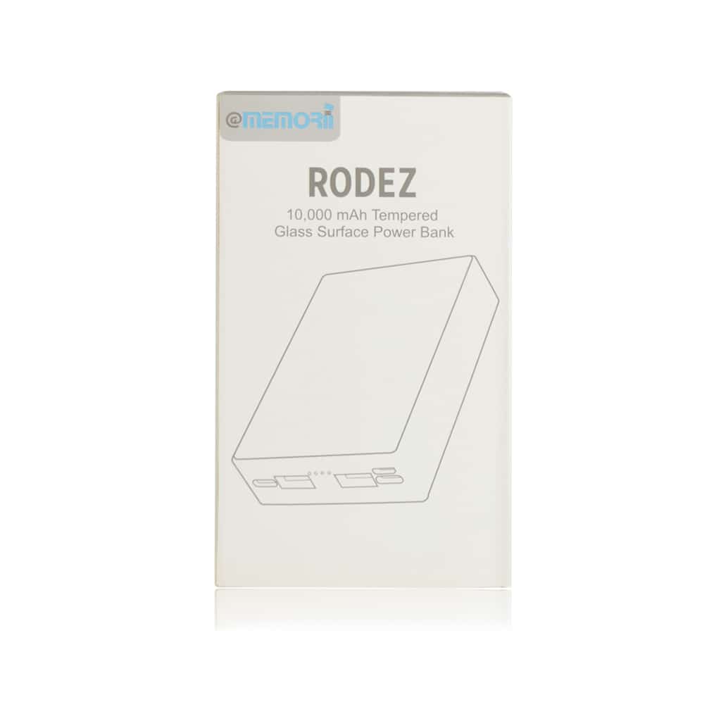 RODEZ - @memorii 10000mAh Tempered Glass Powerbank - iBags - Luggage, Leather Laptop Bags, Backpacks - South Africa
