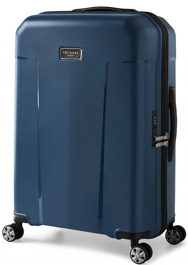 Ted Baker Flying Colours 690mm 4 Wheel Check In | Blue - iBags - Luggage & Leather Bags