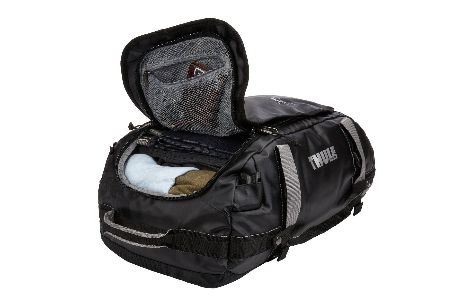 Thule Chasm 70L Duffle Bag Black - iBags.co.za