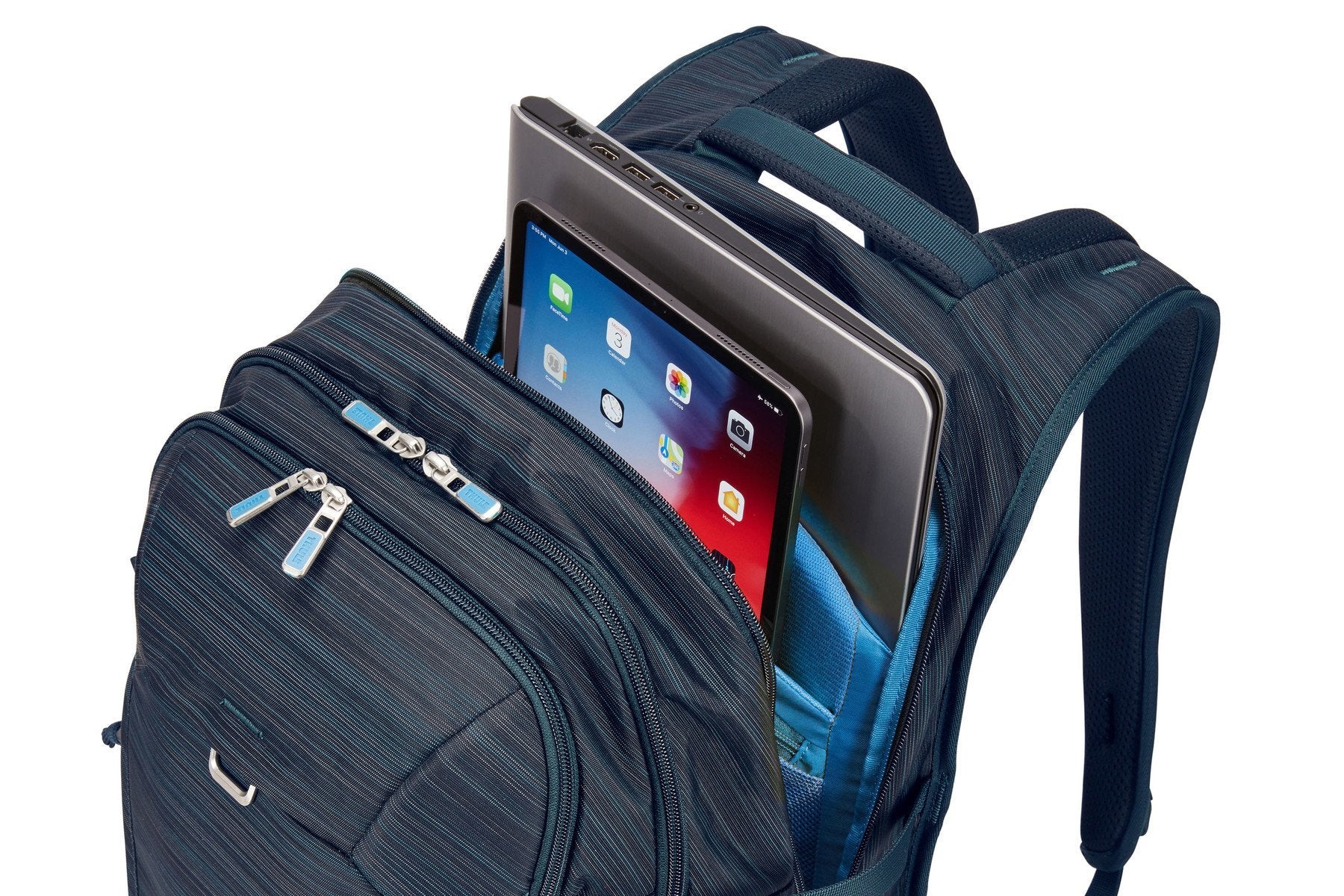 Thule Construct Backpack 28L Carbon Blue - iBags - Luggage, Leather Laptop Bags, Backpacks - South Africa