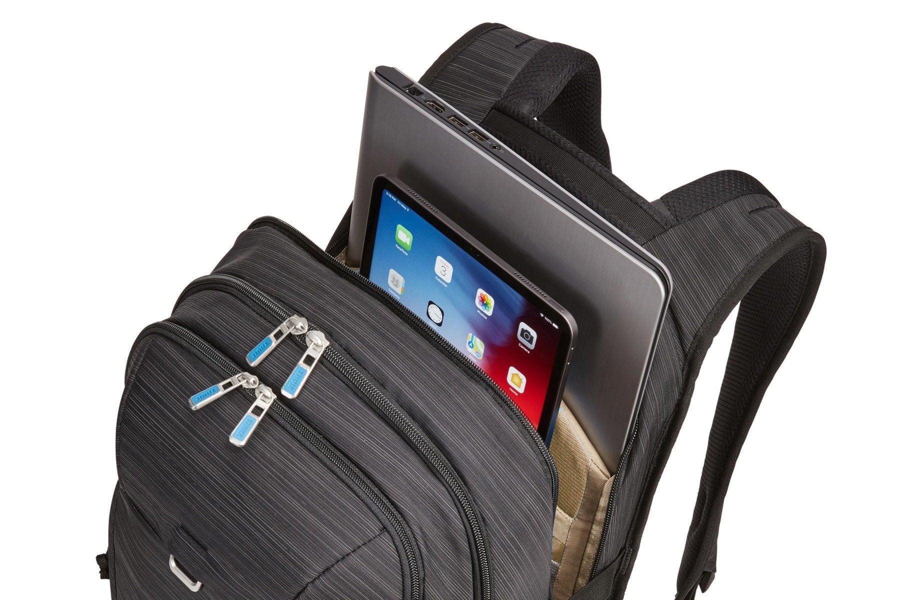 Thule Construct Backpack 28L Carbon Blue - iBags - Luggage, Leather Laptop Bags, Backpacks - South Africa