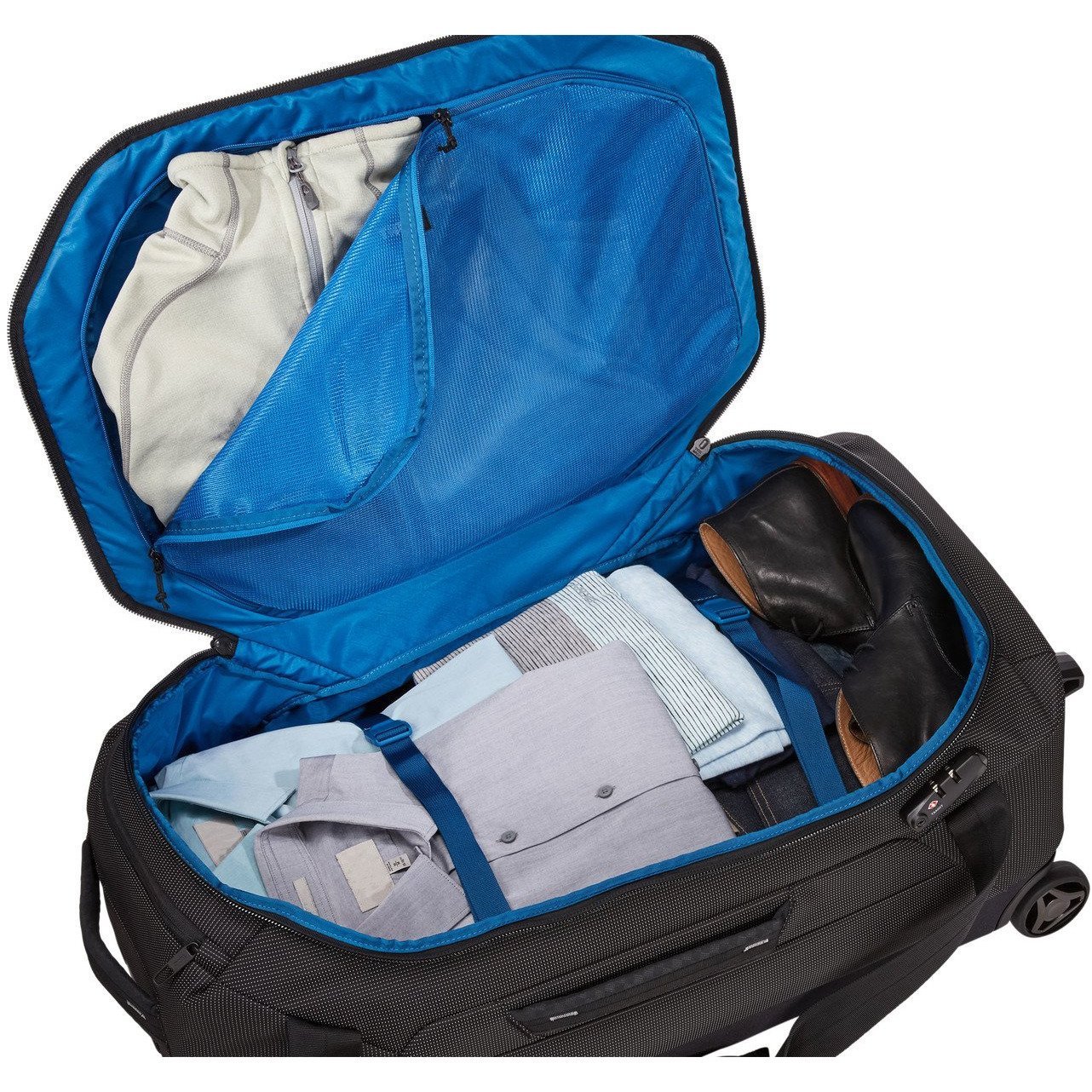 Thule Crossover 2 87L Wheeled Duffel 76cm/30" Black - iBags.co.za