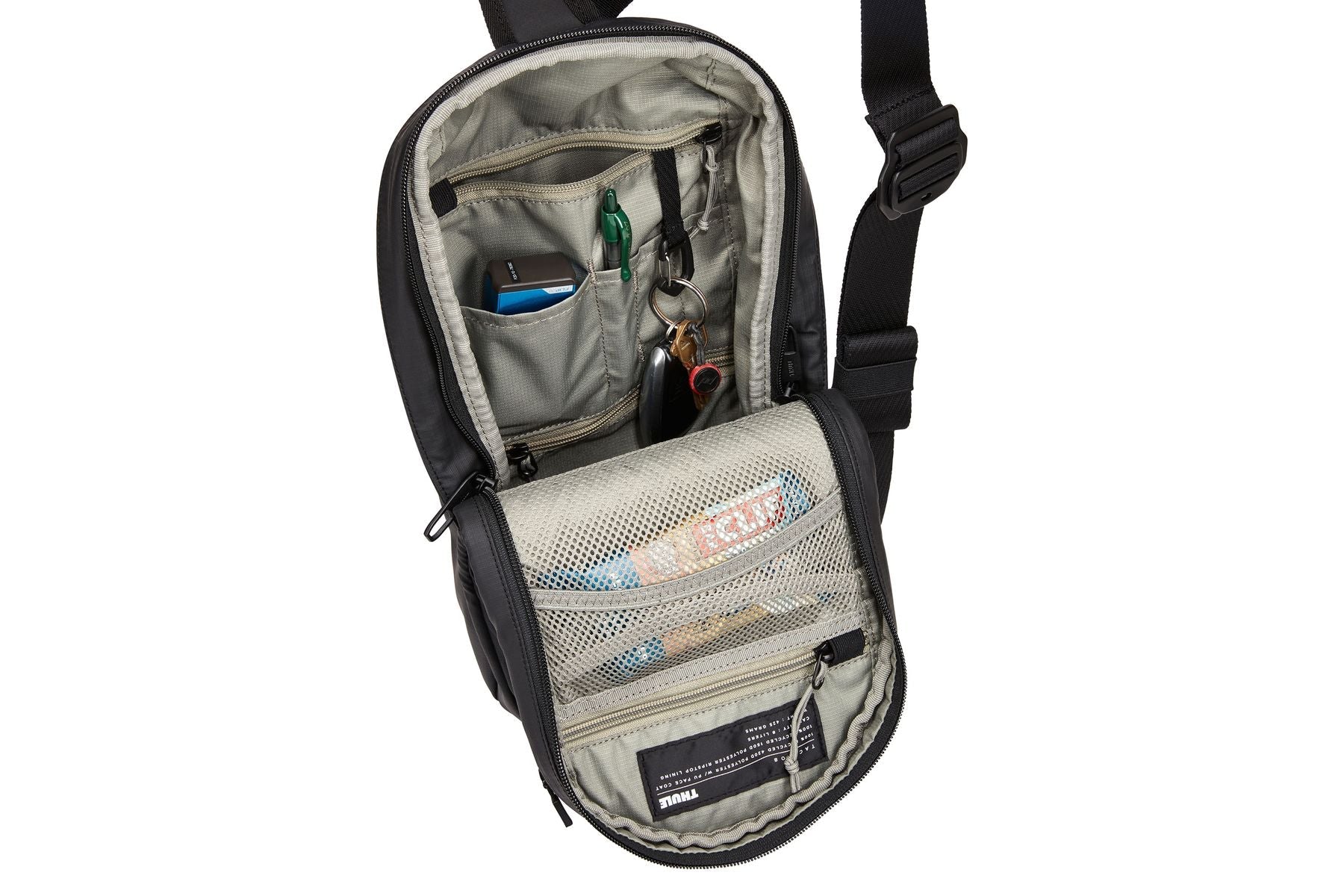Thule Tact Anti Theft 8L Sling Backpack | Black - iBags - Luggage & Leather Bags