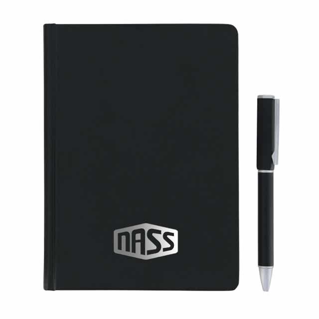 TOMAR - SANTHOME Set Of PU Thermo Notebook And Pen - Black - iBags - Luggage, Leather Laptop Bags, Backpacks - South Africa