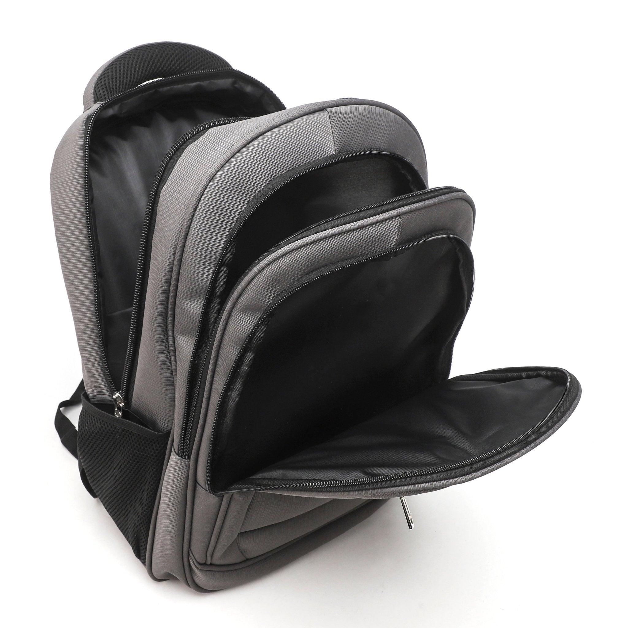 Tosca Biztech 15" Classic Laptop Backpack | Grey - iBags - Luggage & Leather Bags