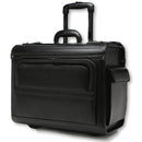 Tosca Leather Laptop Pilot Case with Wheels - iBags.co.za