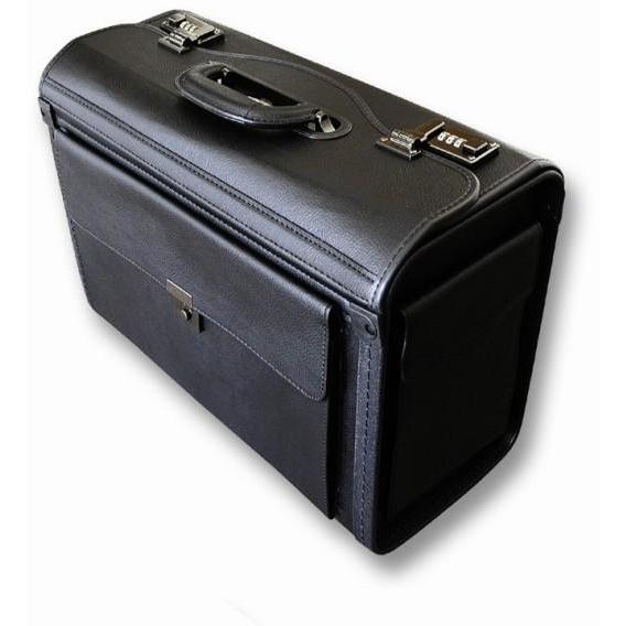 Tosca PVC Pilot Case | Black - iBags.co.za