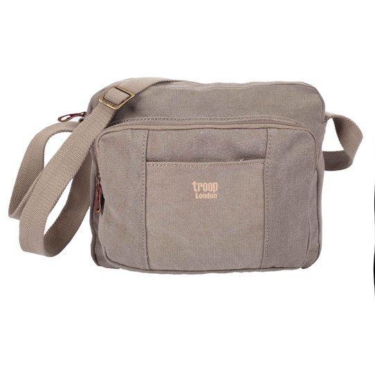 Troop London Classic Cross-Body Bag | Khaki - iBags.co.za