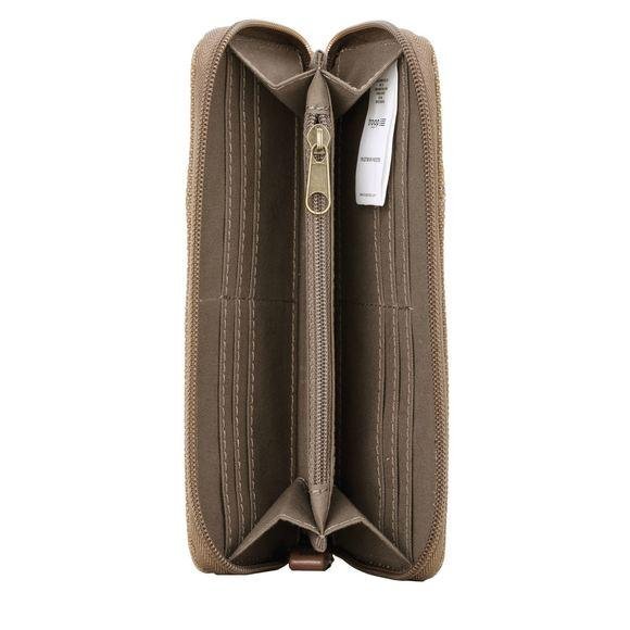 Troop London Organic Cotton Wallet | Brown - iBags.co.za