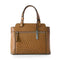 Via Veneta Faith Leather Medium Structured Handbag | Rum - iBags.co.za