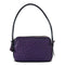 Via Veneta Ostrich Leather Quill Compact Handbag | Violet - iBags.co.za
