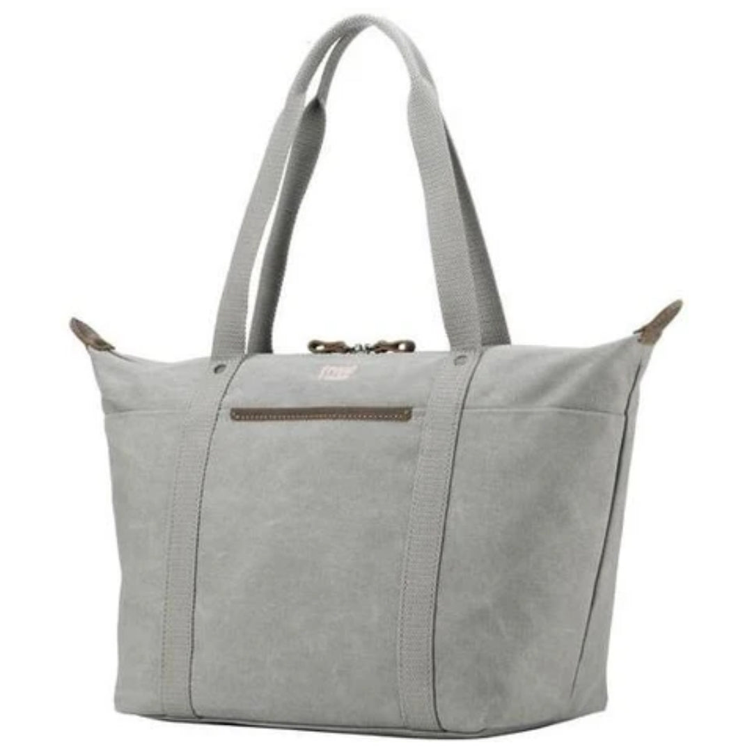 Troop London Organic Cotton Carry Handle Sling Bag  | Ash Grey