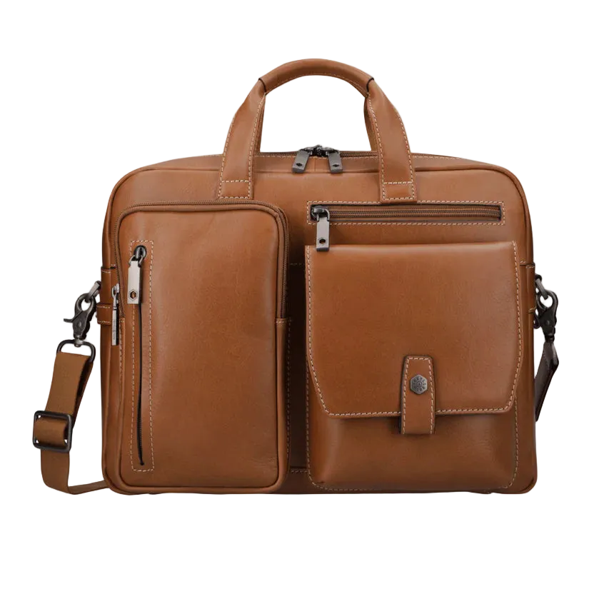 Jekyll & Hide Montana 15" Medium Laptop Briefcase | Colt