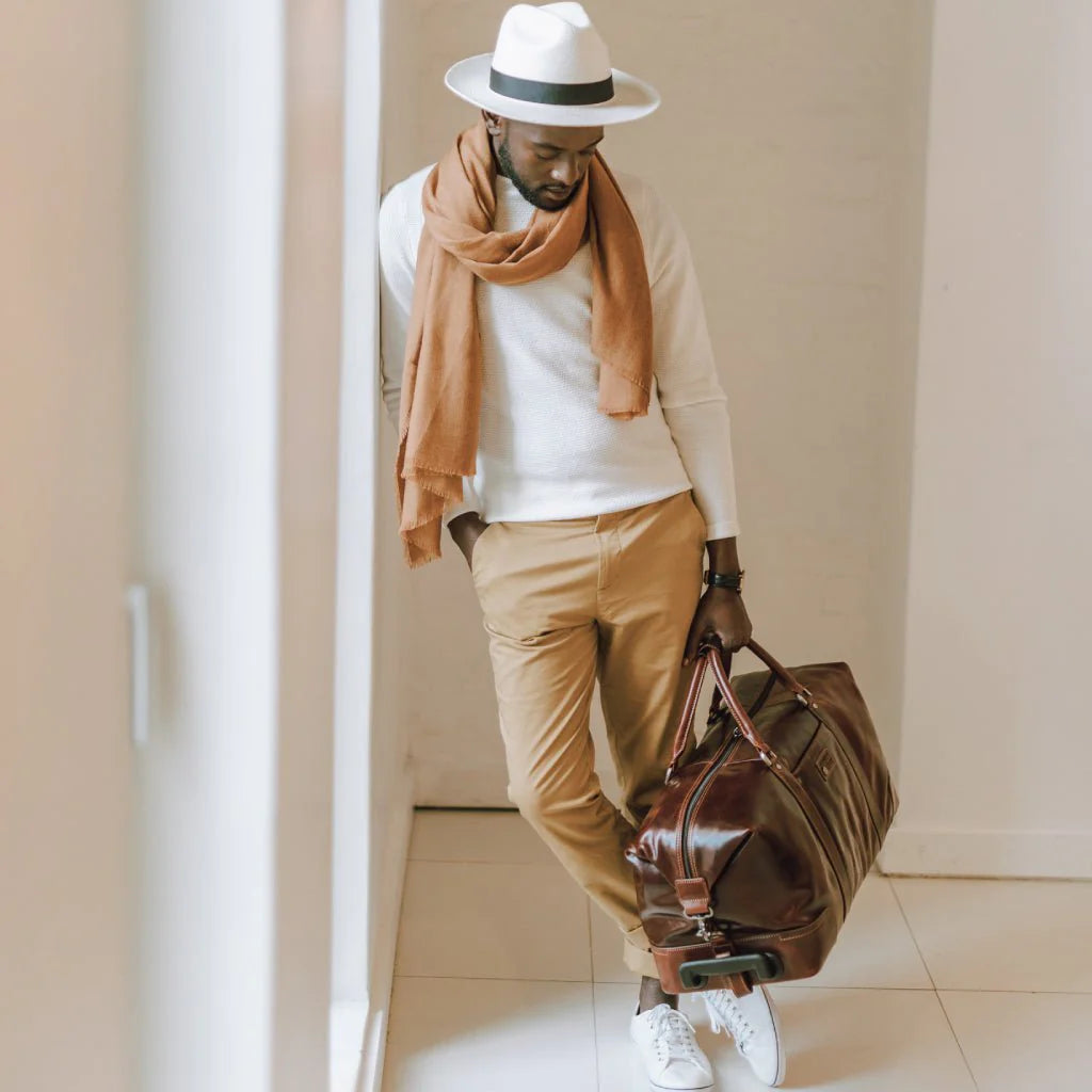 Jekyll and Hide Cabin Wheeled Duffle 55cm | Tobacco