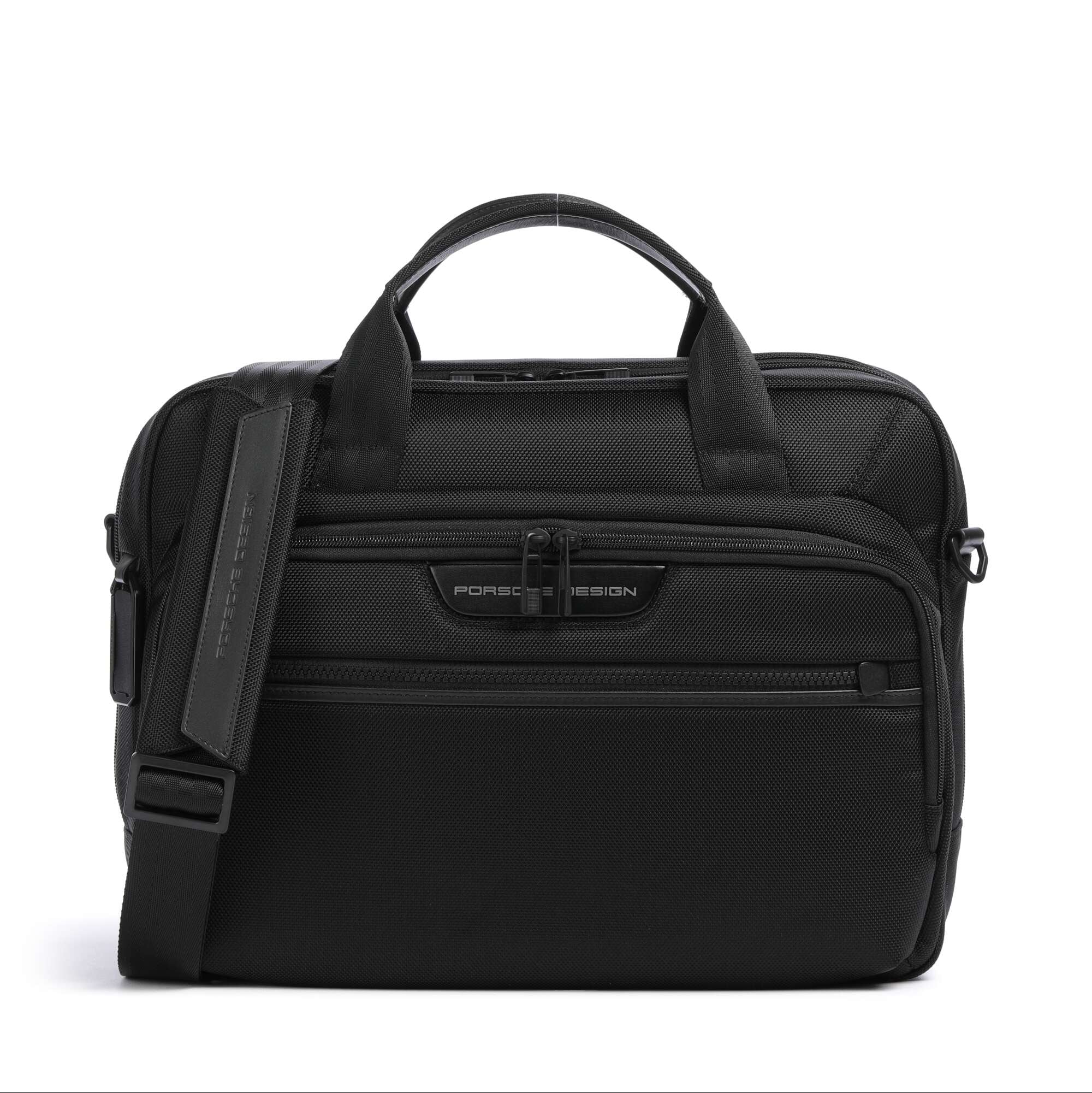 Porsche Design Roadster Evo Briefcase Nylon 15-Inch Laptop Bag Black