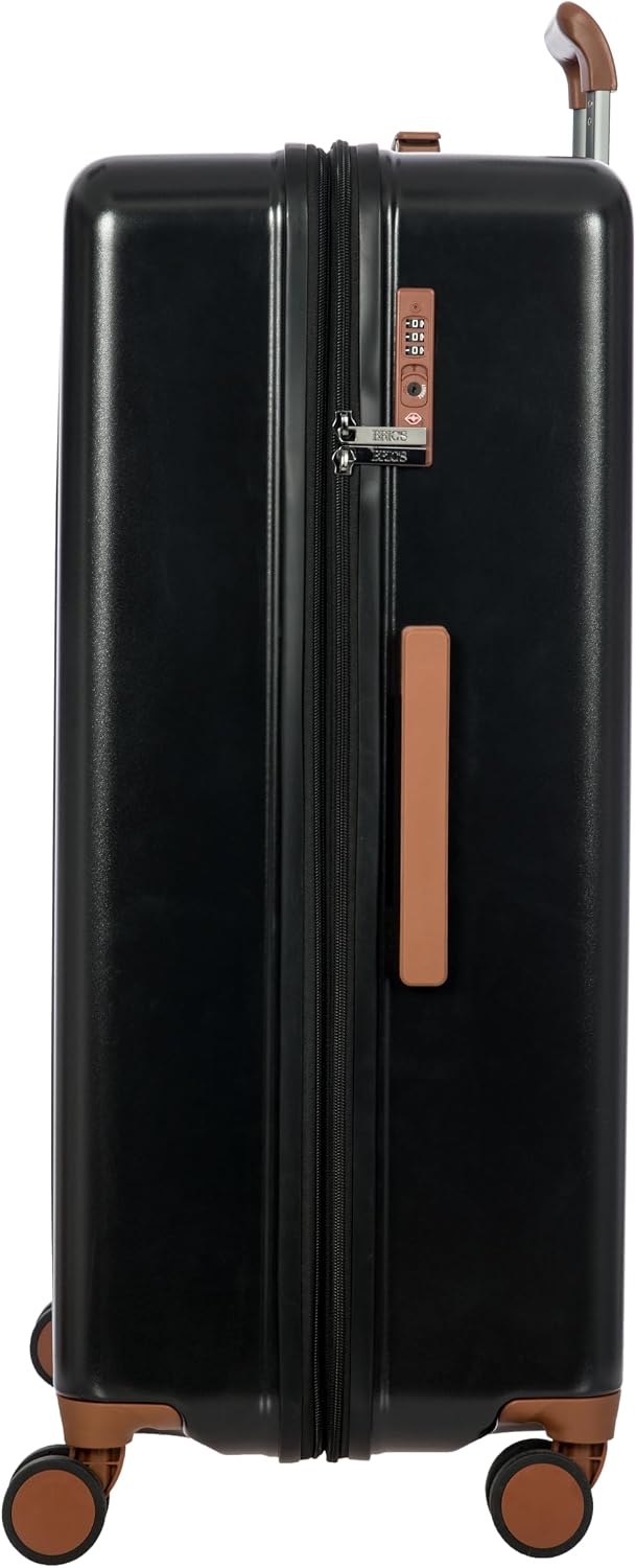 Bric's Ferrara 79cm Spinner Luggage 4-Wheel Hard-Shell Black
