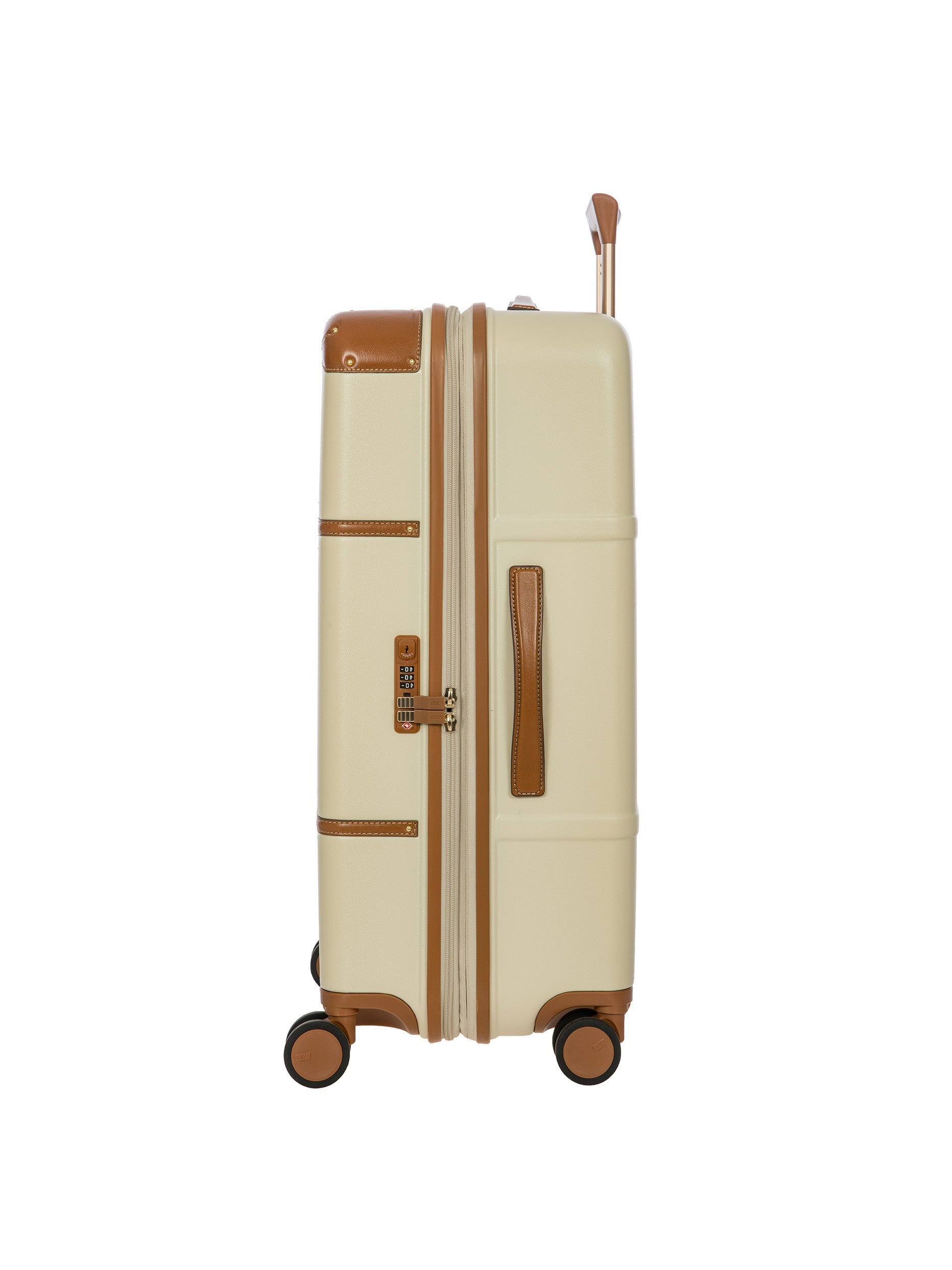 Brics Bellagio Medium Polycarbonate Trolley Suitcase 014-Cream