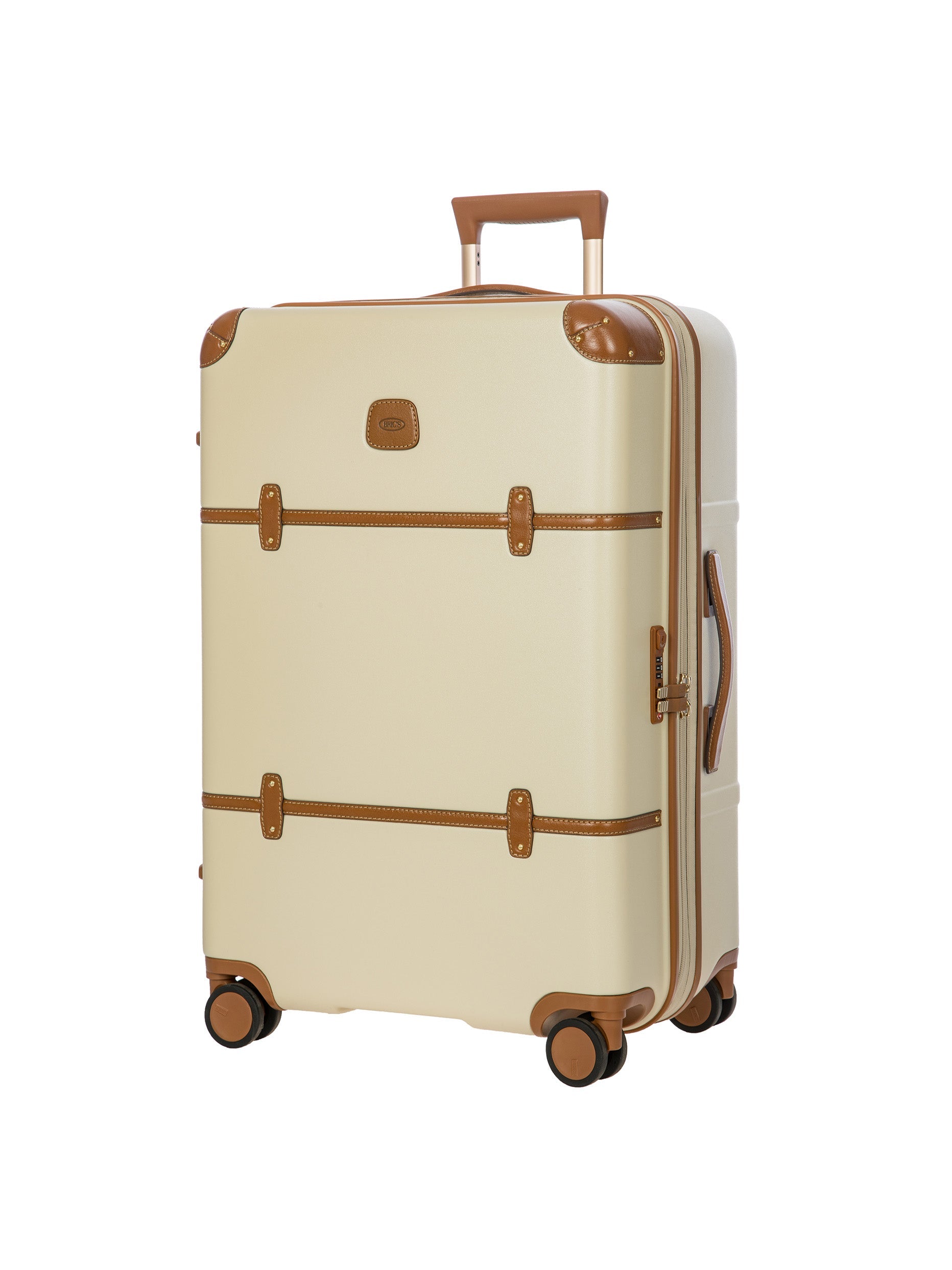 Brics Bellagio Medium Polycarbonate Trolley Suitcase 014-Cream