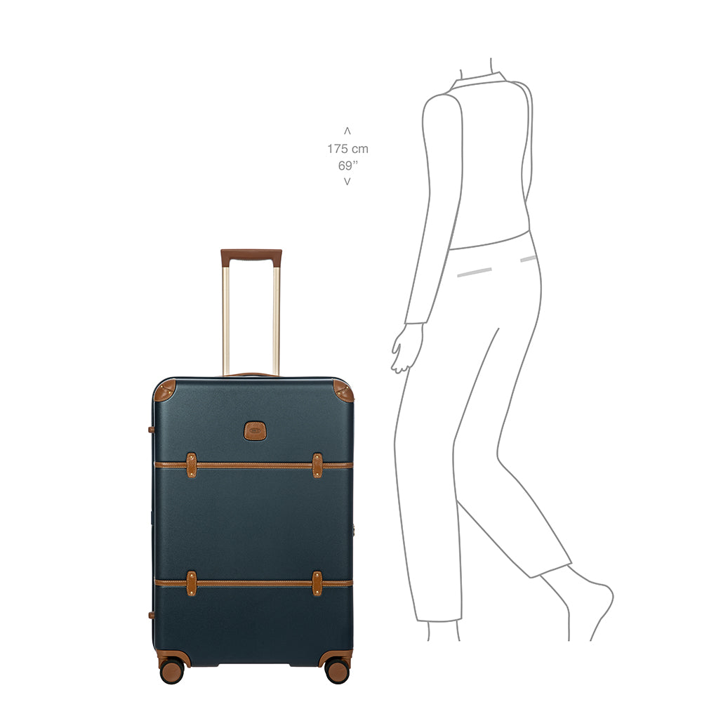 BRIC'S Bellagio 76 cm Large Spinner (Dark Blue)