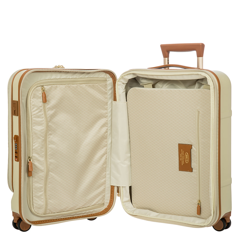 BRIC'S Bellagio 55 cm Cabin Spinner (Cream)