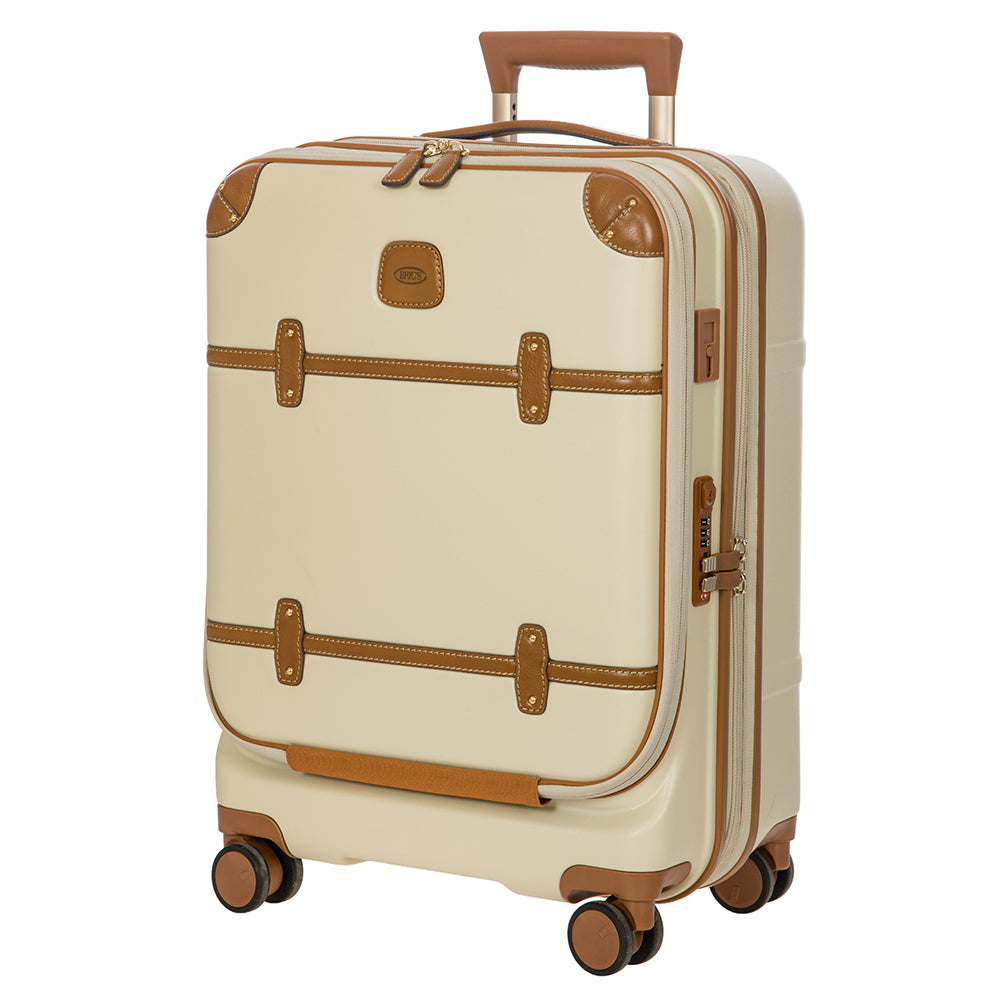 BRIC'S Bellagio 55 cm Cabin Spinner (Cream)