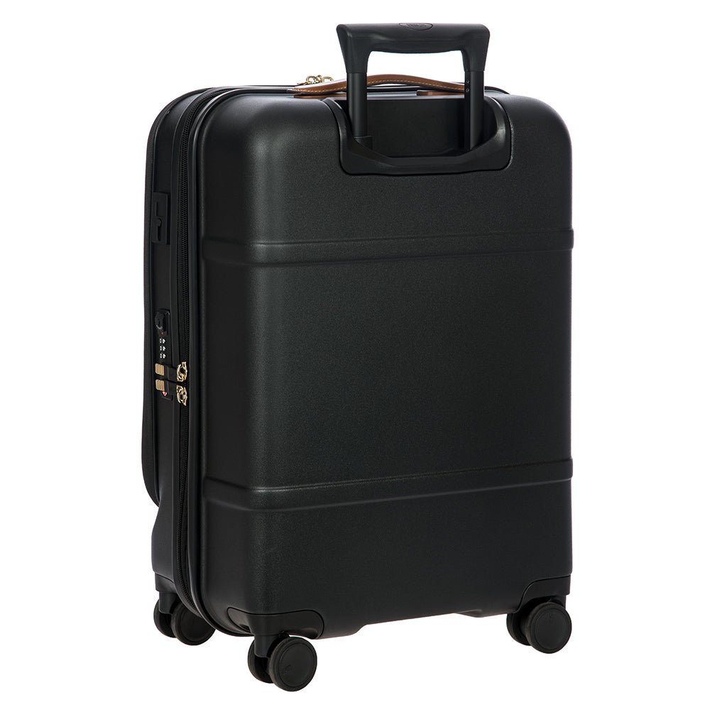 BRIC'S Bellagio 55 cm Cabin Spinner (Black/Tan)
