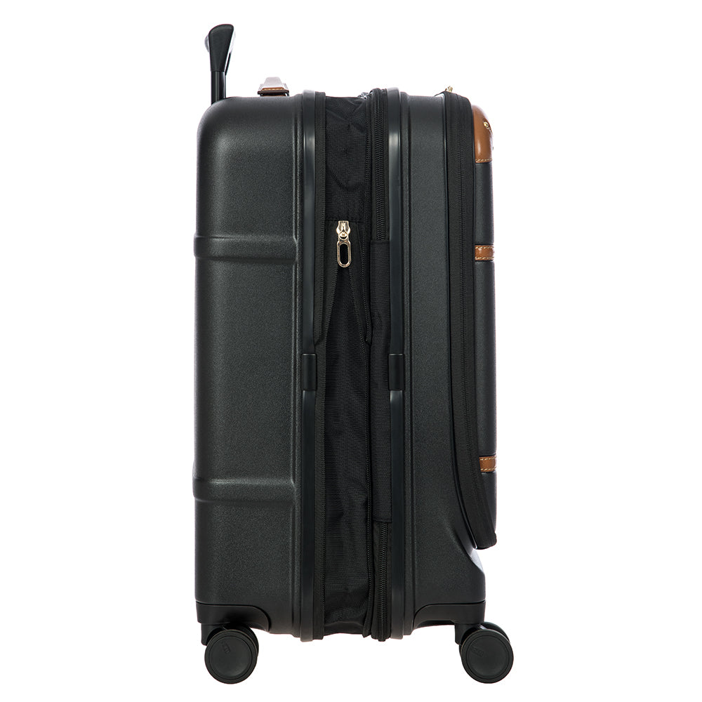 BRIC'S Bellagio 55 cm Cabin Spinner (Black/Tan)