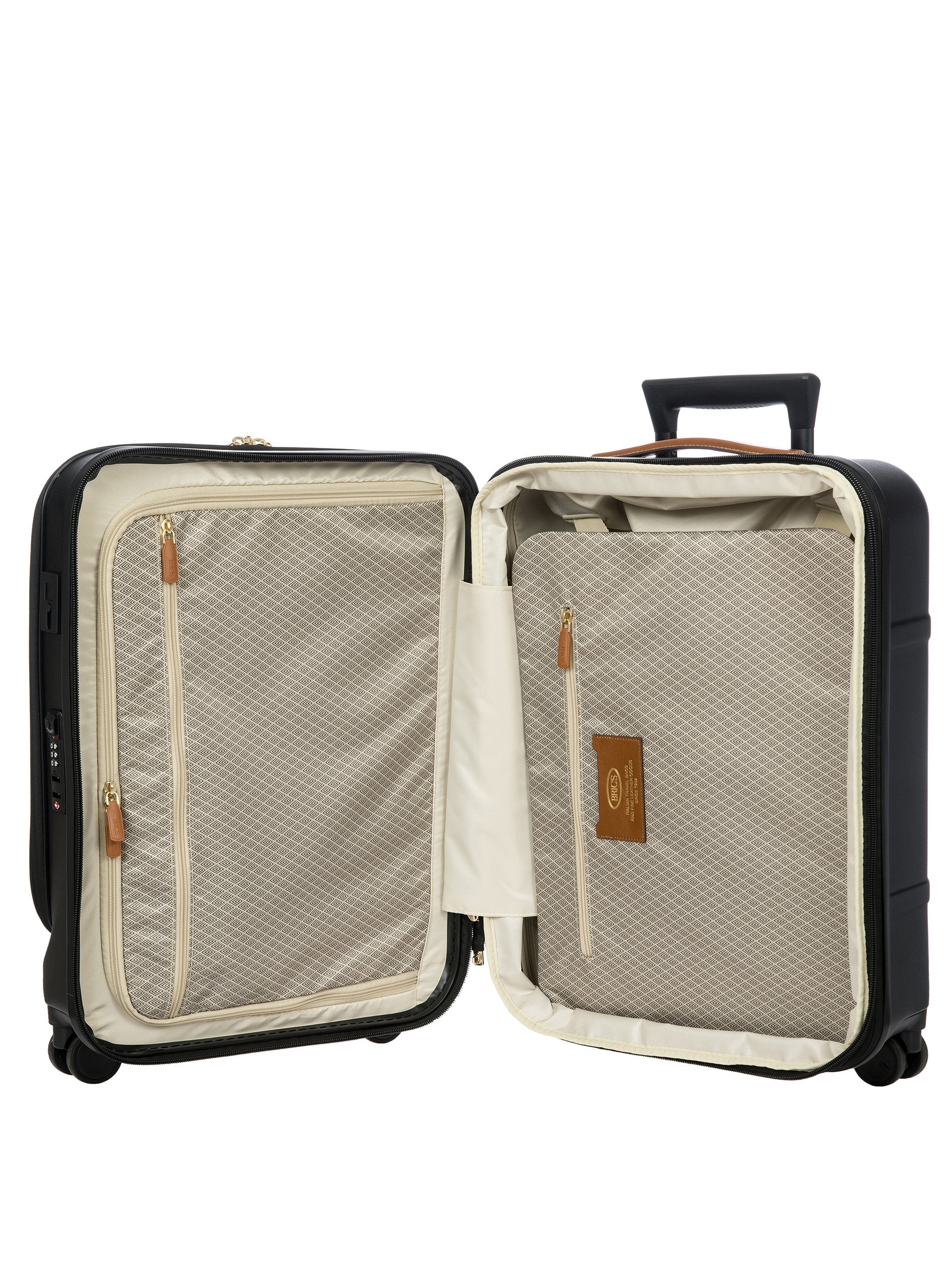 Bric's Bellagio Business Cabin Trolley Device Compartment USB Port