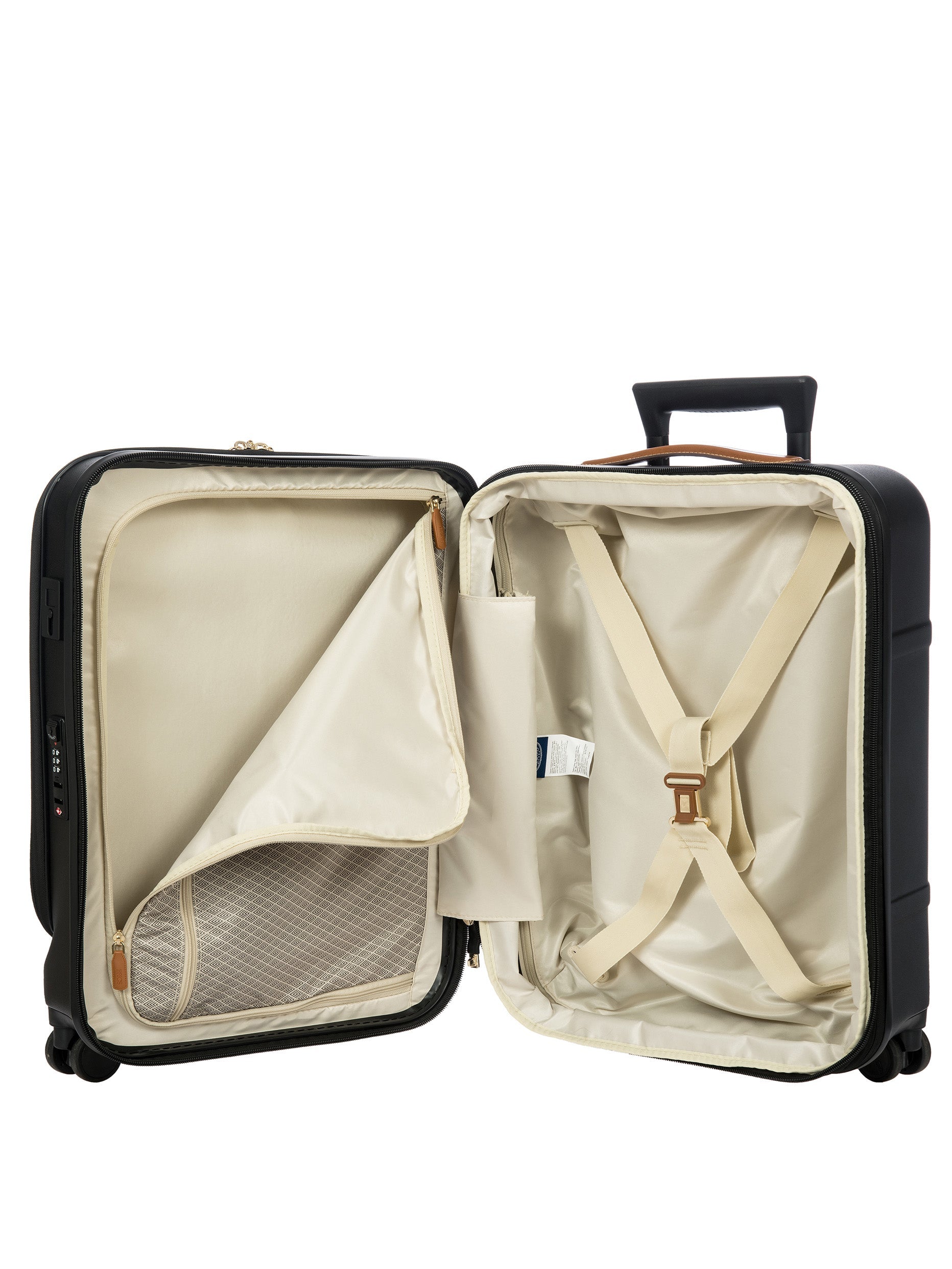 Bric's Bellagio Business Cabin Trolley Device Compartment USB Port